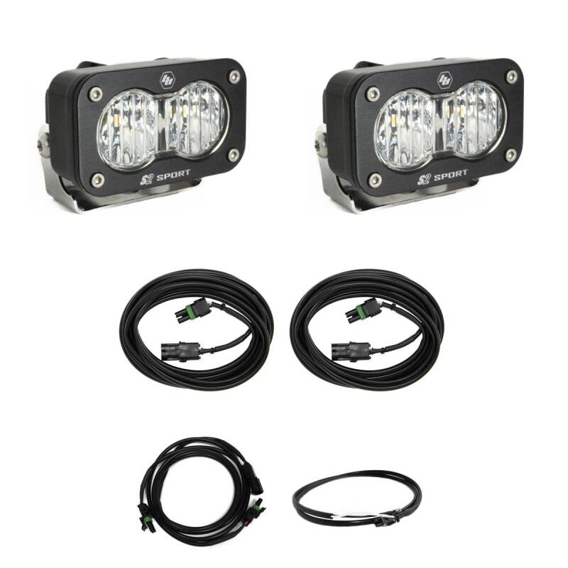 Ford F350 Super Duty Dual Reverse Light Kit - Rear - Baja Designs - S2 Sport - `23-`27